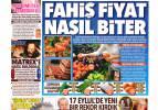 19 Eylül Pazar gazete manşetleri - Rezalet geceye milyonluk fatura!