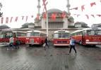 Taksim Meydanı'nda nostaljik otobüs sergisi