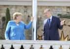 Erdoğan ve Merkel görüşmesinden çarpıcı kareler