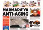24 Ekim Pazar gazete manşetleri - Marmara'ya "Anti-Aging"