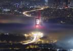 İstanbul'da sis manzaraları