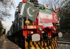 İslamabad-Tahran-İstanbul demiryolunda ilk yük treni yola çıktı 