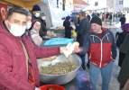 Sakarya'da hamsi festivalinde 7 bin 500 kişiye balık ikram edildi