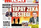 6 Şubat 2022 günün gazete manşetleri - Orman yangınlarını söndürmede yapay zeka desteği