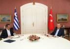 Başkan Erdoğan Miçotakis'le görüştü