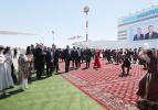 Cumhurbaşkanı Erdoğan'a Özbekistan'da sevgi seli