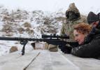 Rusya'nın korkulu rüyası kadın sniper "Kömür" ilk kez görüntülendi!