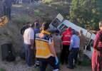 Siirt'te işçileri taşıyan minibüs uçuruma yuvarlandı