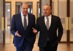 Mevlüt Çavuşoğlu, Lavrov ile Cumhurbaşkanlığı Külliyesi'nde görüştü