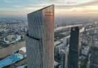 Dünyanın en yüksek binalarından CTF Finance Center havadan görüntülendi