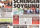 Schengen soygunu - 17 Ağustos günün gazete manşetleri