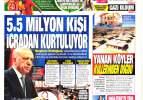 6 Eylül Salı gazete manşetleri - Bayraktar: Yeni Sancarlar yeni şahinler gelecek!