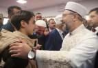Diyanet İşleri Başkanı Ali Erbaş, Fransa'da sabah namazında gurbetçi gençlerle buluştu