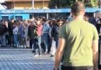 Ayasofya Camii'nde hafta sonu yoğunluğu