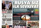 1 Kasım Salı gazete manşetleri - Dünya panikte Türkiye devrede!