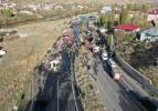 Ağrı'da tankerle çarpışan yolcu otobüsünde çok sayıda ölü ve yaralı var