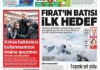 28 Kasım Pazartesi gazete manşetleri - Fırat'ın batısı ilk hedef