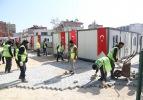 Elbistan'daki "konteyner çarşı"nın kurulumu yüzde 90 tamamlandı