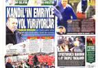 13 Nisan Perşembe gazete manşetleri - Hakan Fidan'dan Talabani'ye 'ince' ayar!