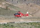 Van'da kalbi duran hastanın imdadına ambulans helikopter yetişti!