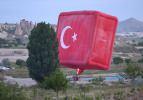 Kapadokya'da balonlarla 19 mayıs coşkusu