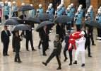 Cumhurbaşkanı Recep Tayyip Erdoğan Anıtkabir'de