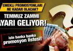 Emekli promosyonları ne kadar olacak? Emekli promosyonlarına 'ara zam' ayarı geliyor! İşte banka banka promosyon listesi!