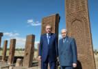 Başkan Erdoğan Ahlat'ta! Dikkat çeken kareler