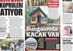 Erivan köprüleri atıyor! - 8 Eylül gazete manşetleri