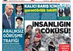 17 Ekim Salı gazete manşetleri - Batı'dan katliama sansür!