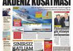 Akdeniz kuşatması! Putin'in verdiği gözdağı gerilimi işaret etti - Gazete manşetleri