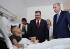 Gazzeli 27 kanser hastası Türkiye'de! Cumhurbaşkanı Erdoğan ziyaret etti...