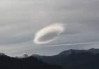 Artvin'de mercek bulutu gökyüzünü kapladı