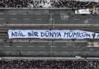 Galata’daki tarihi yürüyüşte ABD’ye net mesaj