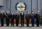 Türk Deniz Kuvvetlerine ait TCG Gediz fırkateyni NATO görevi kapsamında Yunanistan'da