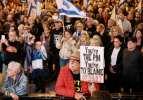 İsrailliler, Tel Aviv'de Netanyahu karşıtı gösteri düzenledi