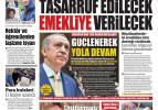 Cumhurbaşkanı Erdoğan: Mesajı aldık - Gazete manşetleri