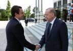 K&uuml;lliye'de kritik kabul: Cumhurbaşkanı Erdoğan Libya ve Kosova Başbakanlarını kabul etti