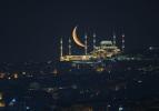 İstanbul'da hayran bırakan manzara! Büyük Çamlıca Camisi ile birlikte görüntülendi...