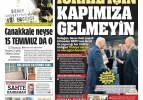 Erdoğan' resti çekti: İsrail için kapımıza gelmeyin - Gazete manşetleri