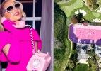Paris Hilton'dan pembe hamlesi: 63 milyon dolarlık malikanesine pembe tenis kortu yaptırdı!
