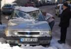 Bayburt'ta akşam bıraktığı otomobilini sabah hurdaya dönmüş buldu! Sebebi herkesi şoke etti 