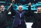 Ferhat Göçer ve Sagopa Kajmer GENÇFEST'te Cumhurbaşkanı Recep Tayyip Erdoğan'la bir araya geldi