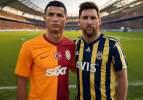 Yapay zeka sınırları zorladı: Ronaldo ve Messi, Galatasaray ve Fenerbahçe formasıyla sahada!
