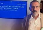 Yavuz Bingöl'den alkış toplayan hamle! Birleşmiş Milletler konferansında Gazze'nin sesi oldu