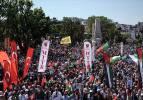 İstanbul'da "Her adım Gazze ve Kudüs için" yürüyüşü düzenlendi