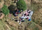Sultangazi'de kaçak kurban kesimi havadan görüntülendi