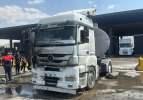 Şırnak’ta korku dolu anlar: Akaryakıt yüklü tanker alevlere teslim oldu