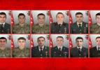 Türkiye 12 şehidine ağlıyor! Naaşları memleketlerine uğurlandı... 