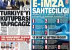 12 maddede e-imza sahteciliği - 6 Ağustos 2025 gazete manşetleri